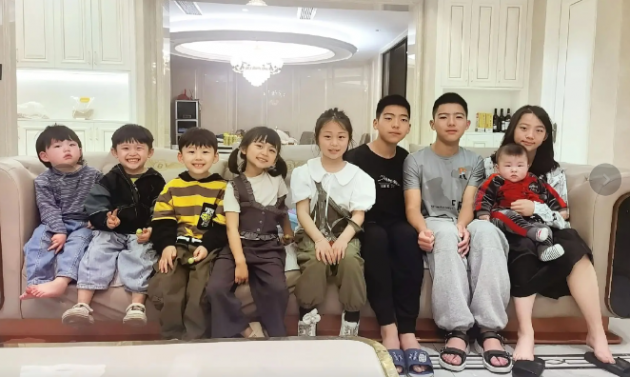 Wenzhou woman married for 15 years and gave birth to 10 children